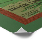 Erster Weltkrieg: Irische kanadische Rangierer - M Poster (Ecke)