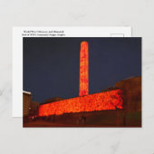 Erster Weltkrieg Museum und Denkmalpfeife Postkarte (Vorne/Hinten)