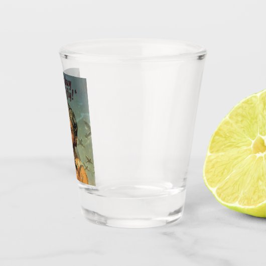 Erster Weltkrieg Schnapsglas (Rechts)