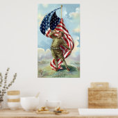 Erster Weltkrieg Soldat — Grenze Poster (Küche)