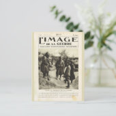 Erster Weltkrieg, Soldaten in der Somme Postkarte (Stehend Vorderseite)