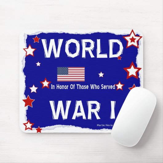 Erster Weltkrieg - zu Ehren - Mousepad (Mit Mouse)