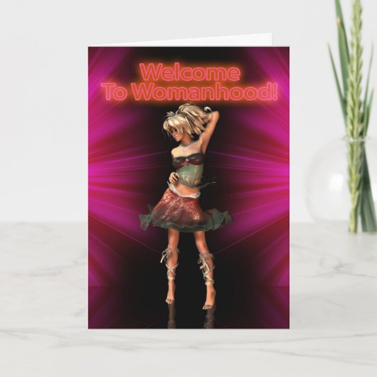 Erster Zeitraum, 1. Periode, Frau Karte (Vorderseite)