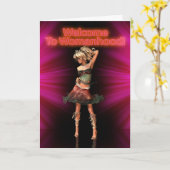 Erster Zeitraum, 1. Periode, Frau Karte (Gelbe Blume)