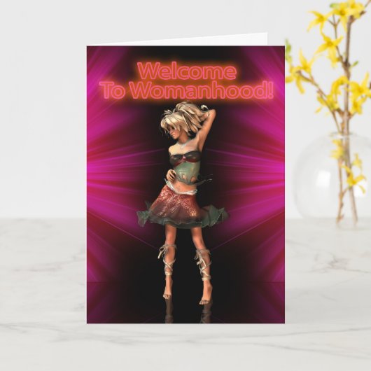 Erster Zeitraum, 1. Periode, Frau Karte (Gelbe Blume)