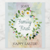 Erster Zirkel von Daisies Weinetikett (Einzelnes Label)