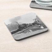 Erster Zug, der durch die Wand von Peking, Ch Untersetzer (Linke Seite)