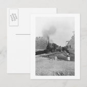 Erster Zug durch die Mauer von Peking, Ch Postkarte (Vorne/Hinten)