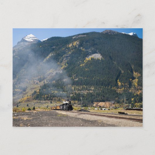 Erster Zug Postkarte (Vorderseite)
