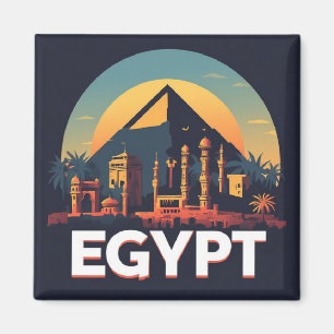 Erstes Ägypten-Reiseandenken für neue Erfahrungen Magnet