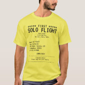 Erstes Alleinflug T-Shirt (Vorderseite)