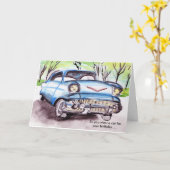 Erstes Auto Karte (Gelbe Blume)