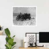 Erstes Auto von Dawson nach Whitehorse, Alaska 191 Poster (Heimbüro)