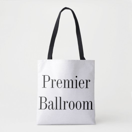 Erstes Ballroom Tote Bag Tasche (Vorderseite)