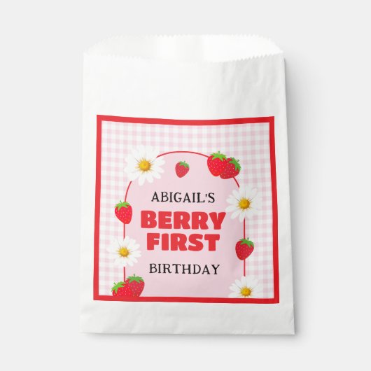 ERSTES BERRY-GEBURTSTAG GESCHENKTÜTCHEN (Vorderseite)