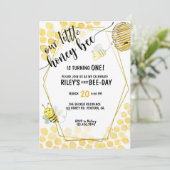 ERSTES BIRTHTAG, BEBEN PARTY, WURDE THEMEN EINLADUNG (Stehend Vorderseite)