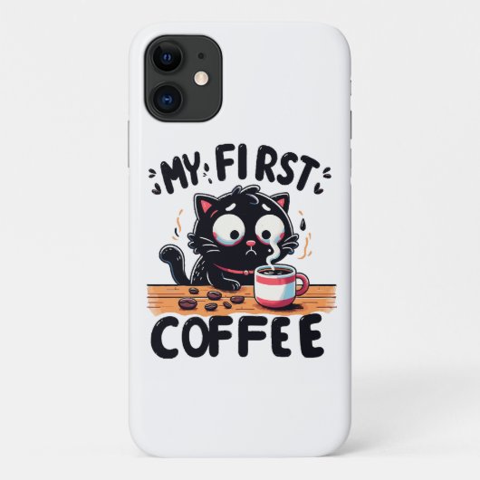 Erstes Black Coffee Adventure Case-Mate iPhone Hülle (Rückseite)
