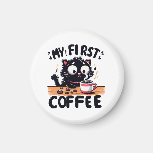 Erstes Black Coffee Adventure Magnet (Vorne)