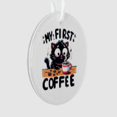 Erstes Black Coffee Adventure Ornament (Vorderseite)