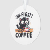 Erstes Black Coffee Adventure Ornament (Vorderseite)