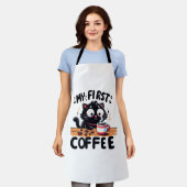 Erstes Black Coffee Adventure Schürze (Getragen)
