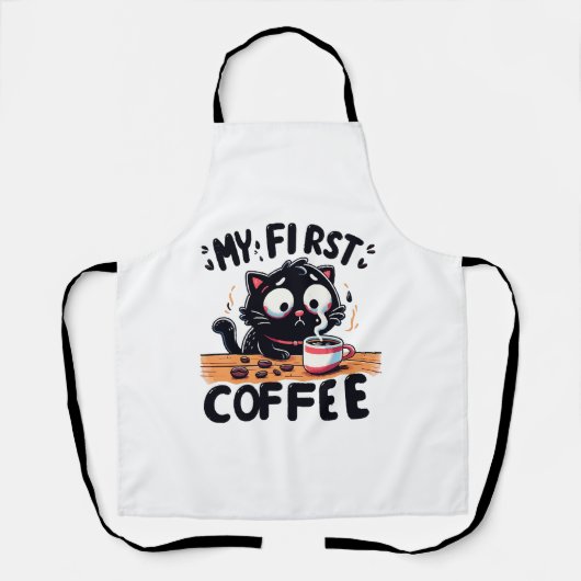 Erstes Black Coffee Adventure Schürze (Vorderseite)