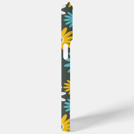 Erstes Blumenmuster Case-Mate iPhone Hülle (Rückseite / Rechts)