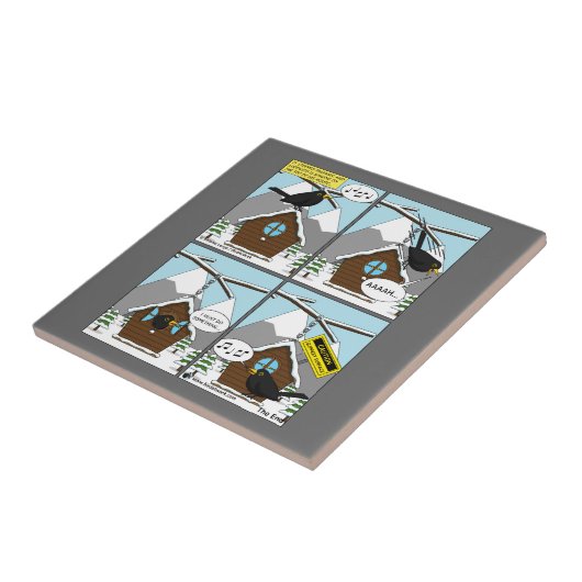 Erstes Comic Fliese (Seite)