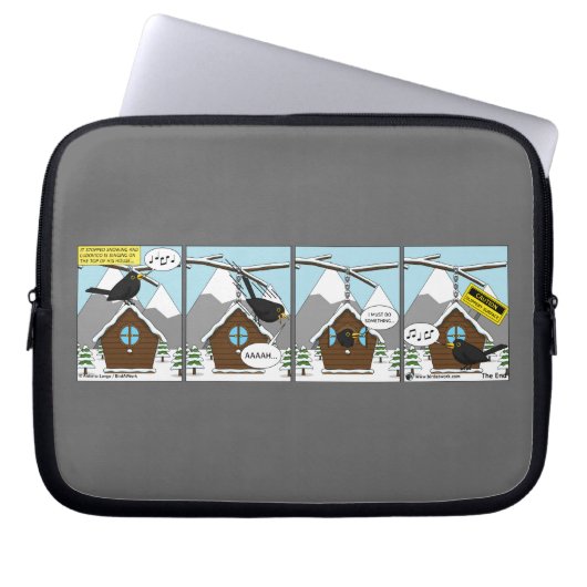 Erstes Comic Laptopschutzhülle (Vorderseite)