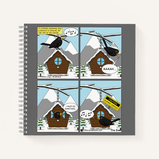 Erstes Comic Notizblock (Vorderseite)