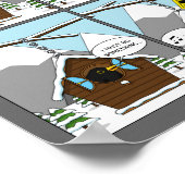 Erstes Comic Poster (Ecke)