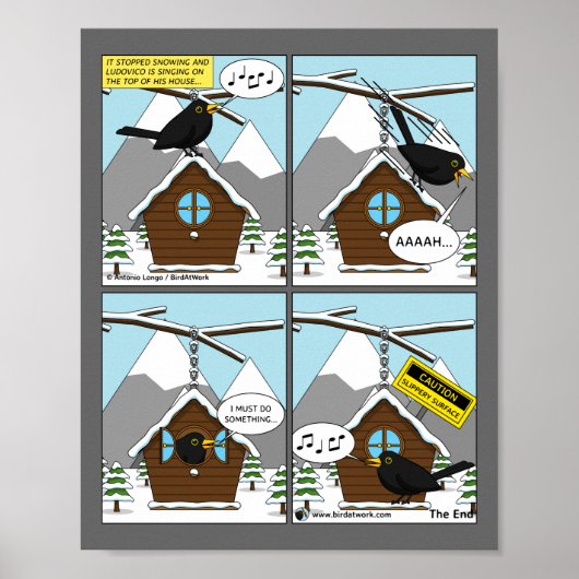 Erstes Comic Poster (Vorne)