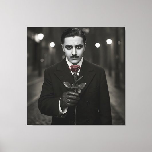 Erstes Datum, 1920er Jahre von Natasha Us Leinwanddruck (Vorderseite)