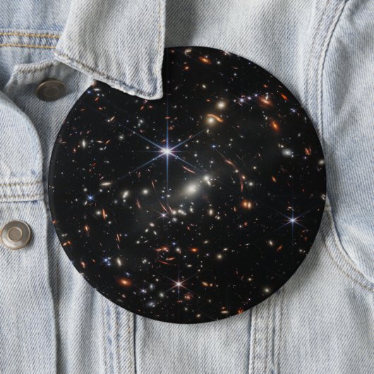 Erstes Deep Field of Universe von James webb Button (Beispiel)