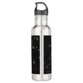 Erstes Deep Field of Universe von James webb Edelstahlflasche (Rückseite)