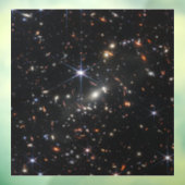 Erstes Deep Field of Universe von James webb Fensteraufkleber (Blatt 3)