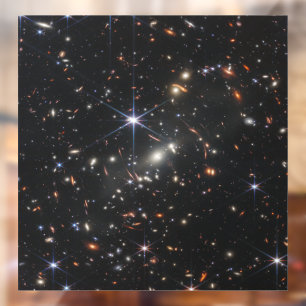 Erstes Deep Field of Universe von James webb Fensteraufkleber