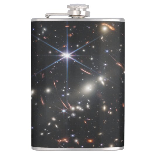Erstes Deep Field of Universe von James webb Flachmann (Vorderseite)