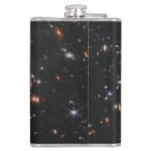 Erstes Deep Field of Universe von James webb Flachmann (Rückseite)