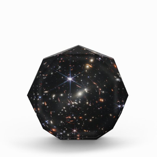 Erstes Deep Field of Universe von James webb Fotoblock (Vorderseite)