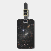 Erstes Deep Field of Universe von James webb Gepäckanhänger (Vorderseite vertikal)