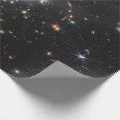 Erstes Deep Field of Universe von James webb Geschenkpapier (Ecke)