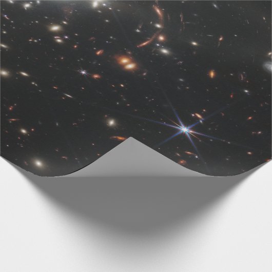 Erstes Deep Field of Universe von James webb Geschenkpapier (Ecke)