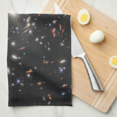 Erstes Deep Field of Universe von James webb Geschirrtuch (Viertel Falte)