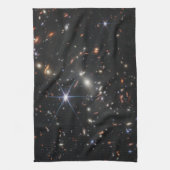 Erstes Deep Field of Universe von James webb Geschirrtuch (Vertikal)