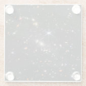 Erstes Deep Field of Universe von James webb Glasuntersetzer (Rückseite)