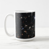 Erstes Deep Field of Universe von James webb Kaffeetasse (Links)