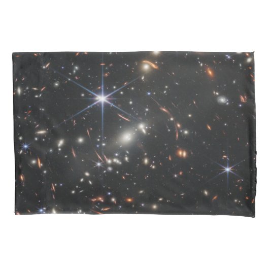 Erstes Deep Field of Universe von James webb Kissenbezug (Vorderseite-Links)
