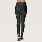 Erstes Deep Field of Universe von James webb Leggings (Rückseite)