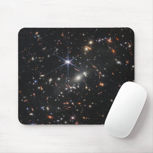 Erstes Deep Field of Universe von James webb Mousepad (Mit Mouse)